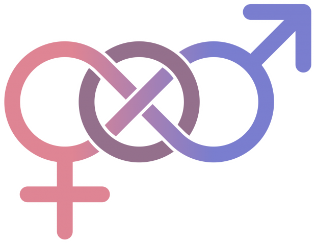 Sex Education In Public Schools - Bisexual Symbol (620x476)