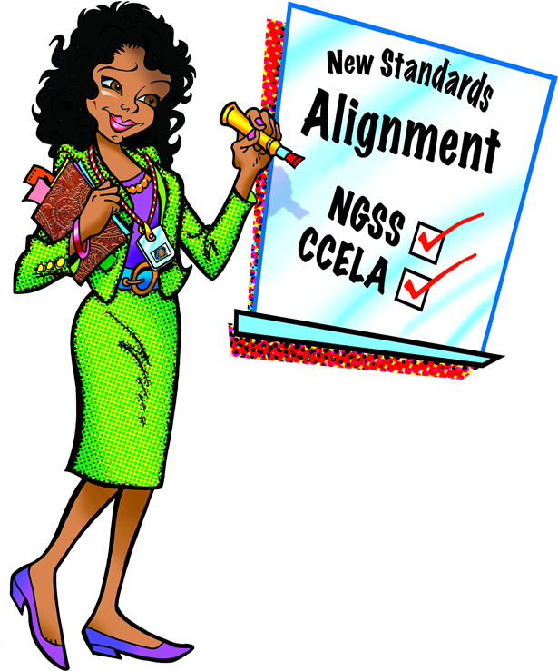 A Teacher In Front Of A Board - Middle School (676x771)