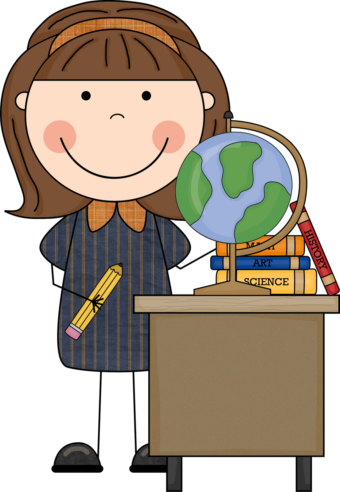 Miss Jennifer Natale - Scrappin Doodles Teacher Clipart (1107x1600)