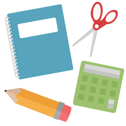 School Set Svg Cutting File For Scrapbooking Free Svg - School Miss Kate Cuttables (432x432)