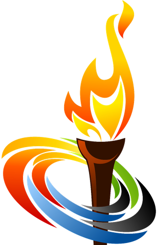 A Note From Your Principal - Olympic Torch Png (344x500)