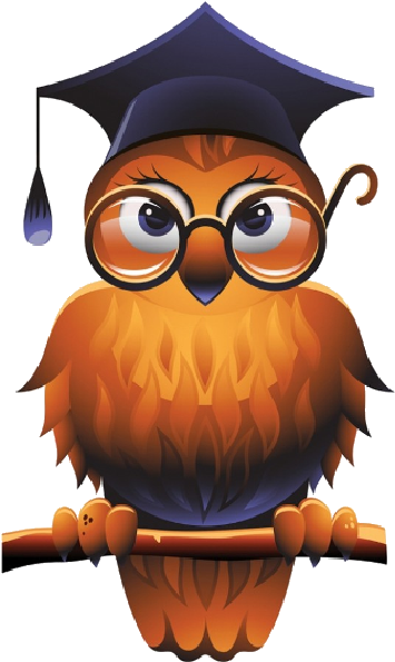 Owl Teacher Cartoon Characters - Coruja Pedagogia (600x600)
