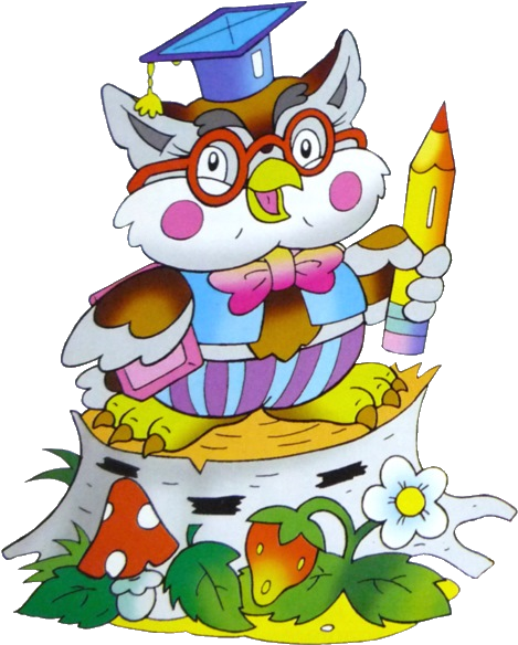 Owl Teacher Png Owl Teacher Cartoon Characters Clipart - Cutest Birdies Clipart With Transparent Backgrounds (600x600)