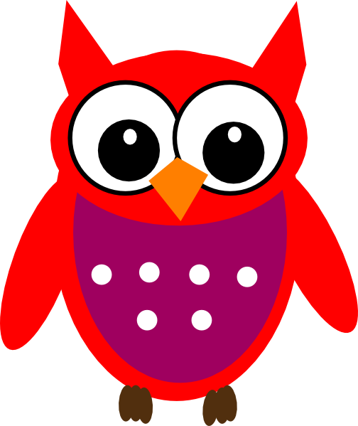 Owls Vector Clip Art (504x599)