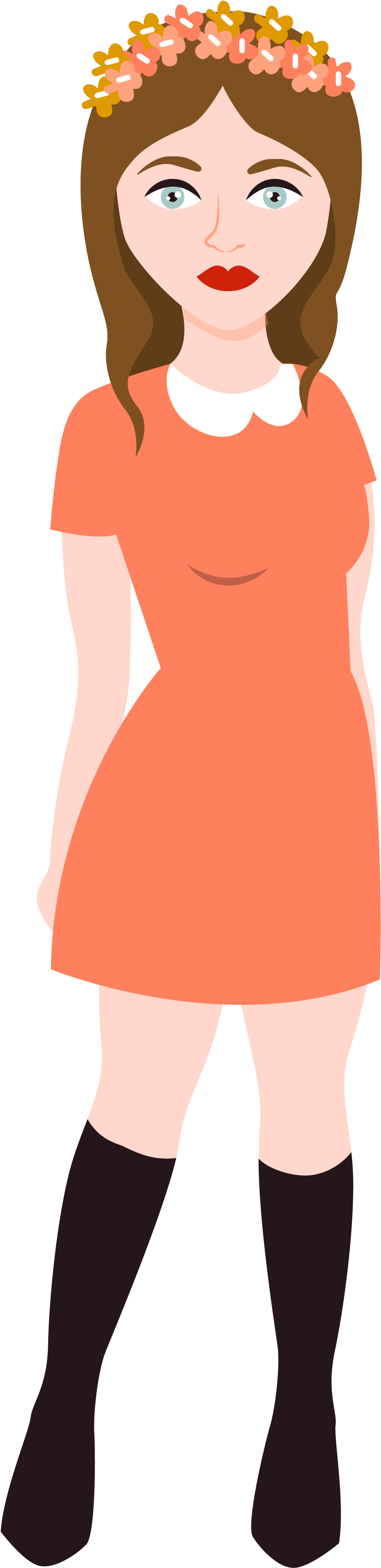 Euclidean Vector Illustration - 青少年 插圖 (4167x4167)