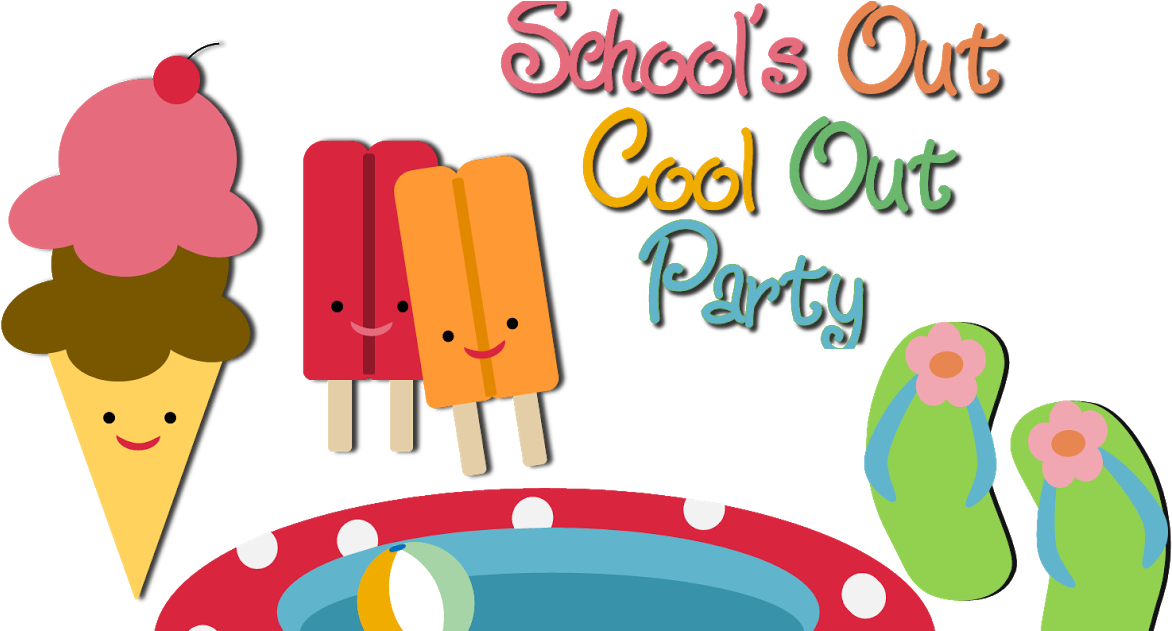 Cupcake Wishes & Birthday Dreams - Pool Party Clip Art Free (1200x630)