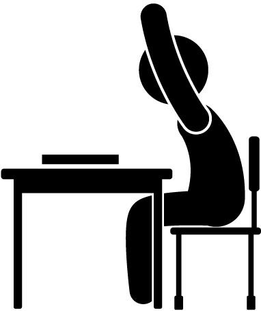 School And Study - Boss Clipart Black And White (640x480)