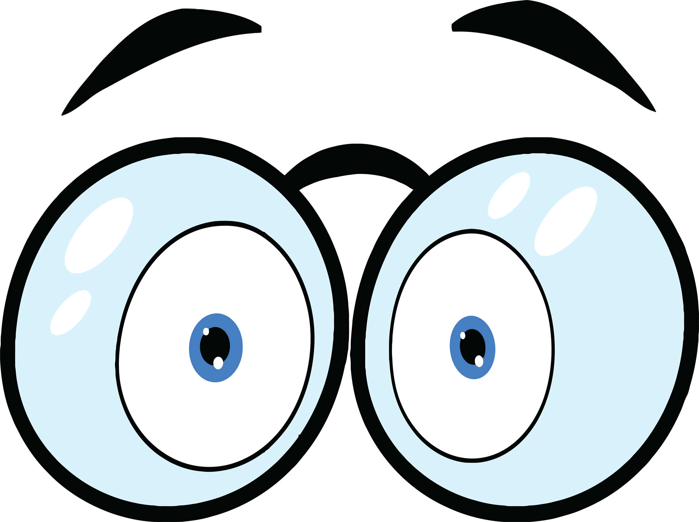 Eyes Cartoon (2400x1793)