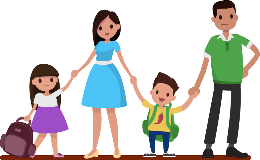 New Mexico Parents Have Big Hopes And Dreams For Their - Kids And Parents Png (882x544)