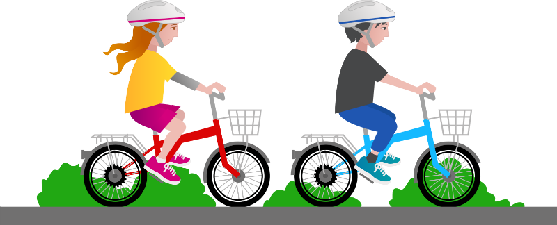 Benefits Of Bike Riding For Children With Special Needs - Children Biking (800x324)