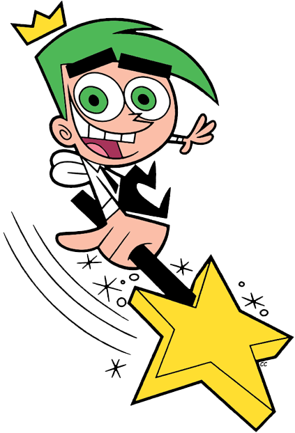 Cosmo Cosmo Cosmo - Bob Esponja Padrinhos Magicos Rugrats Phineas (423x622)