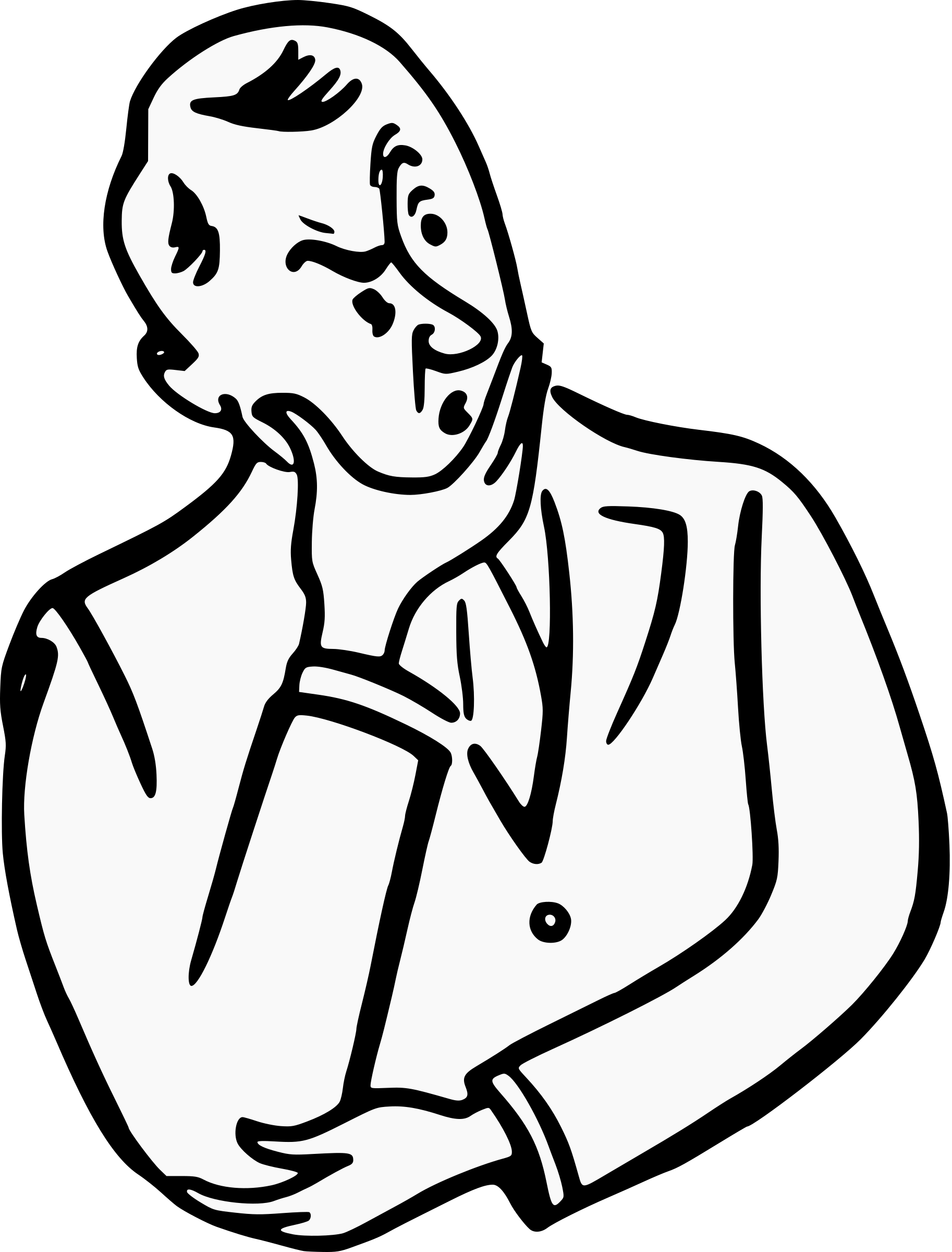 Thinking Clip Art (1826x2400)