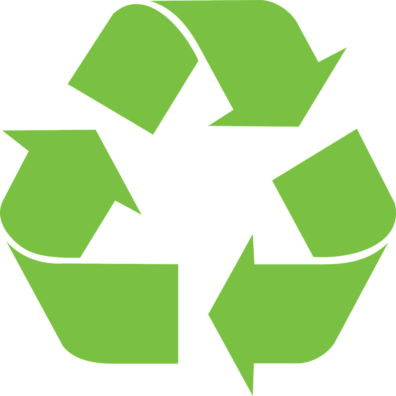Getting Environmentally Friendly In The - Recycling Symbol (1280x1280)