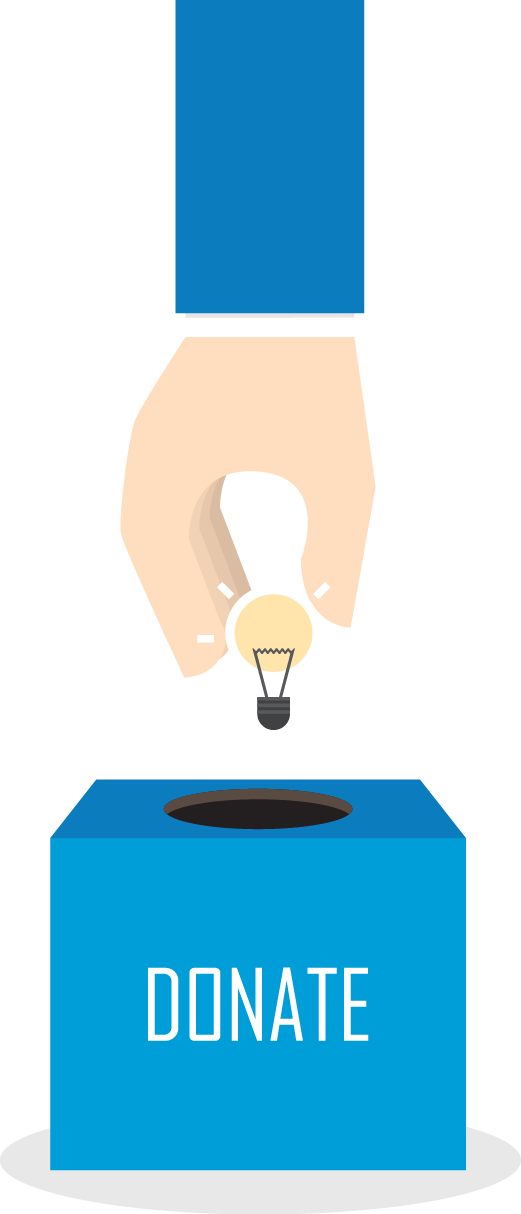 Holiday Donation Drive Success - Illustration (521x1214)