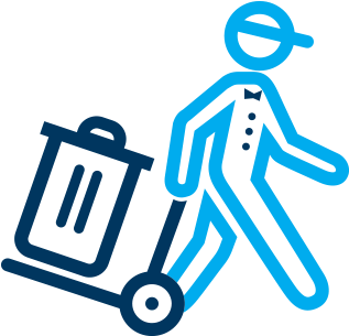 Door To Door Valet Trash - Valet Trash Icon (500x500)
