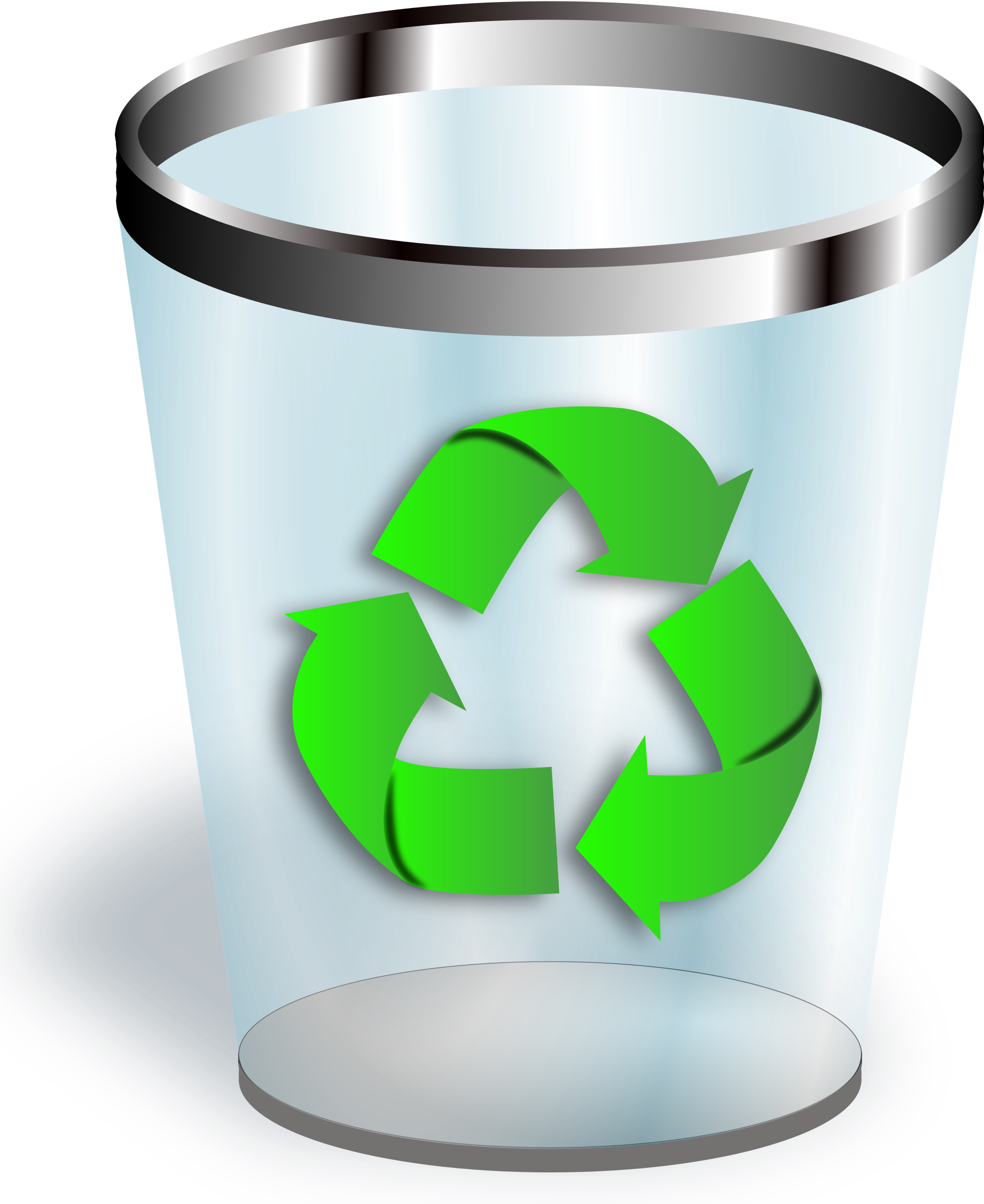 Big Image - Recycle Bin Computer Icon (1962x2400)