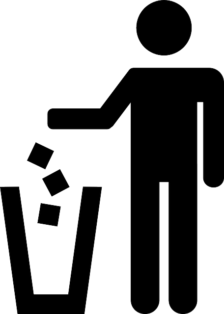 Trash, Recycling, Trashcan, Rubbish, Waste - Litter Clipart (456x640)
