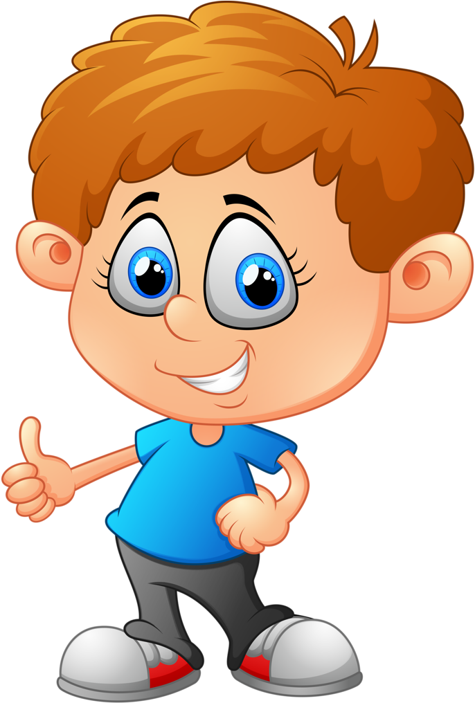 Png Cartoon Big Eye Boy (698x1024)