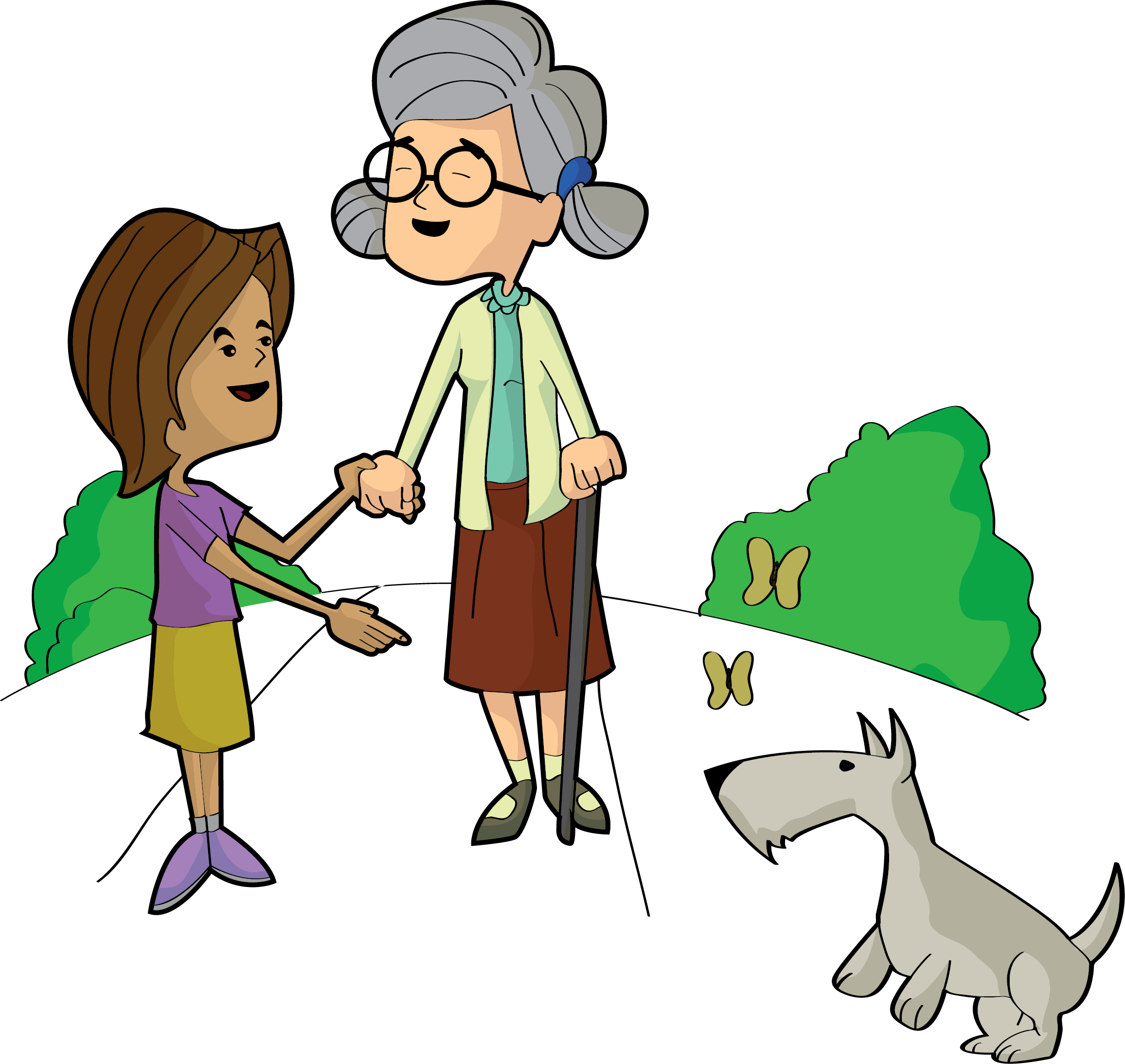 Responsibility, Respect And Care Of The Environment - Respeto A Los Mayores Animado (2313x2188)