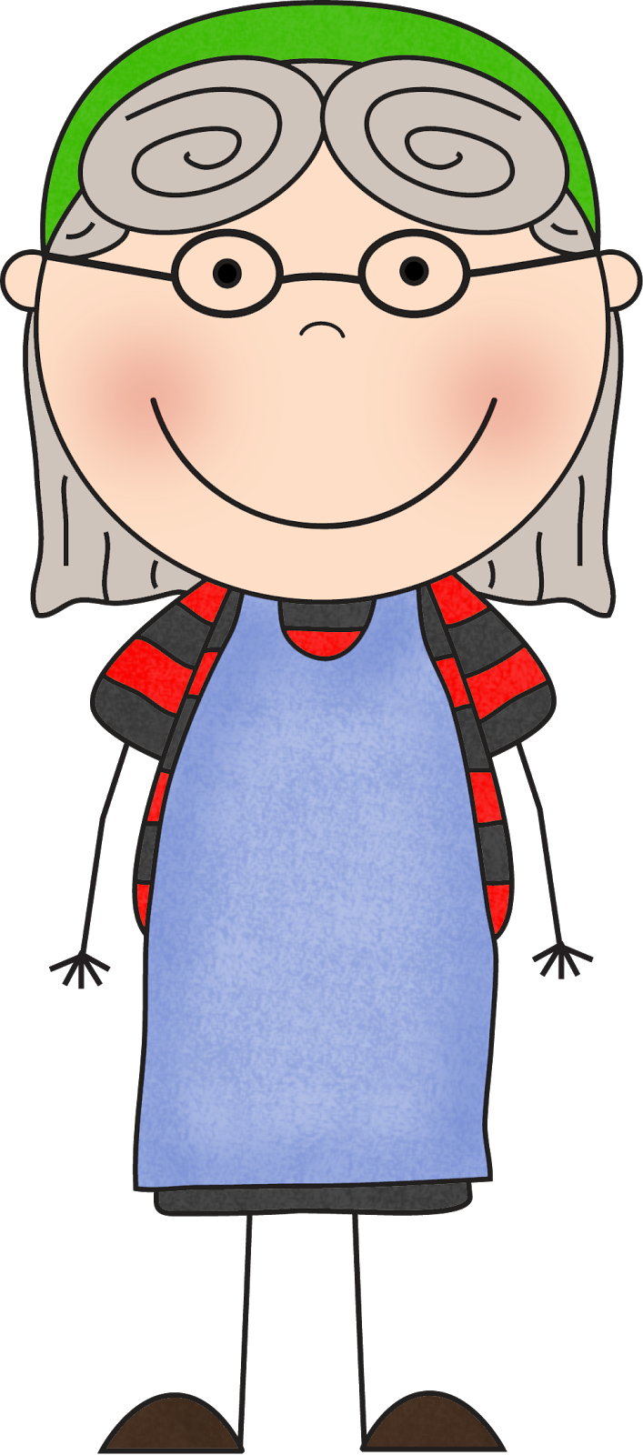 There Was An Old Lady Who Swallowed A Bat Clipart - Clipart Old Lady Who Swallowed (707x1600)