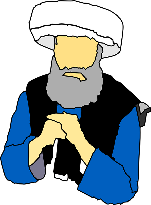 Arabic Old Man Cartoon (943x1280)