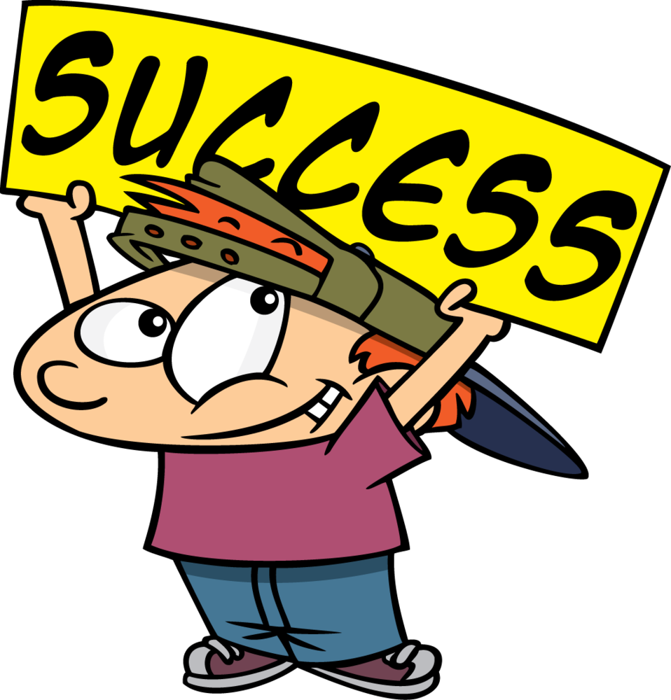 College Student Success Clipart - Success Clipart (958x1000)