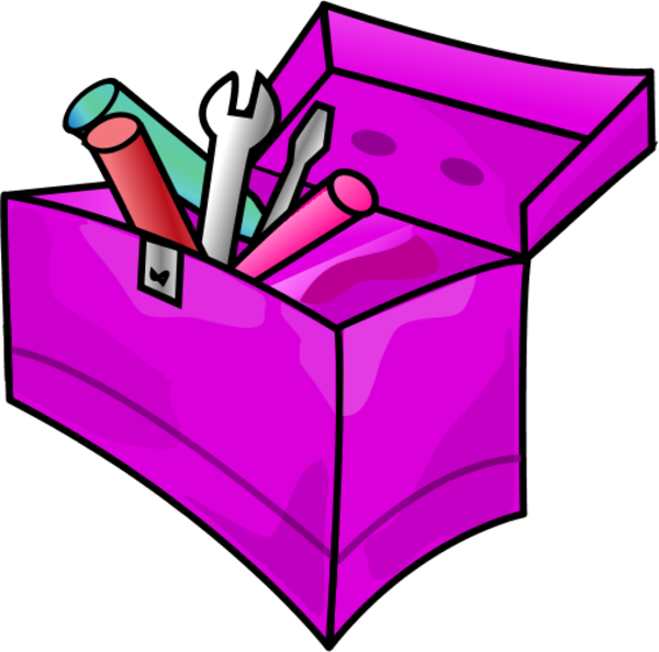 Tool Kit Clipart - Construction Worker Tools Clipart (600x594)