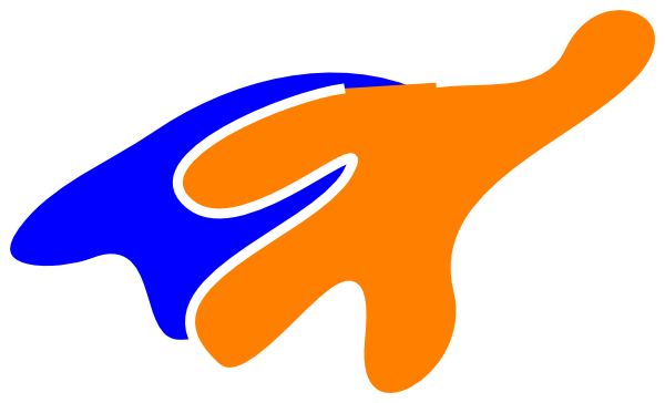 Super Hero Blue Cape Orange Body Clip Art At Clker - Super Hero Blue Cape Orange Body Clip Art At Clker (600x364)