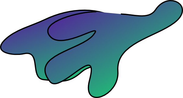 Blue And Green Superhero Clipart (600x323)