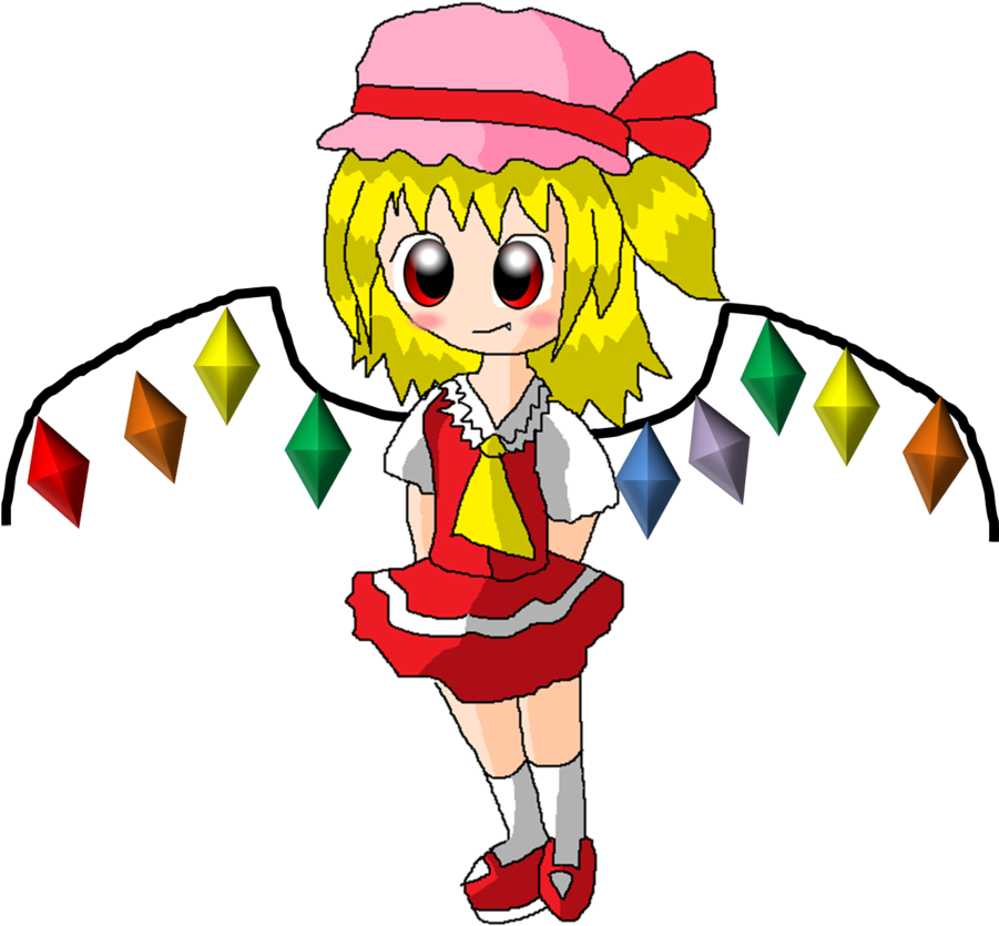 Flandre Scarlet By Rotommowtom - Flandre Scarlet By Rotommowtom (900x846)