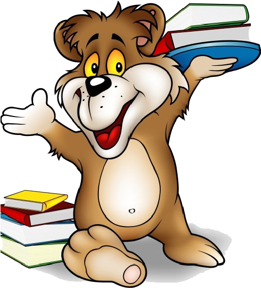 Animals School Cliparts - Animal Reading Cartoon Png (600x600)