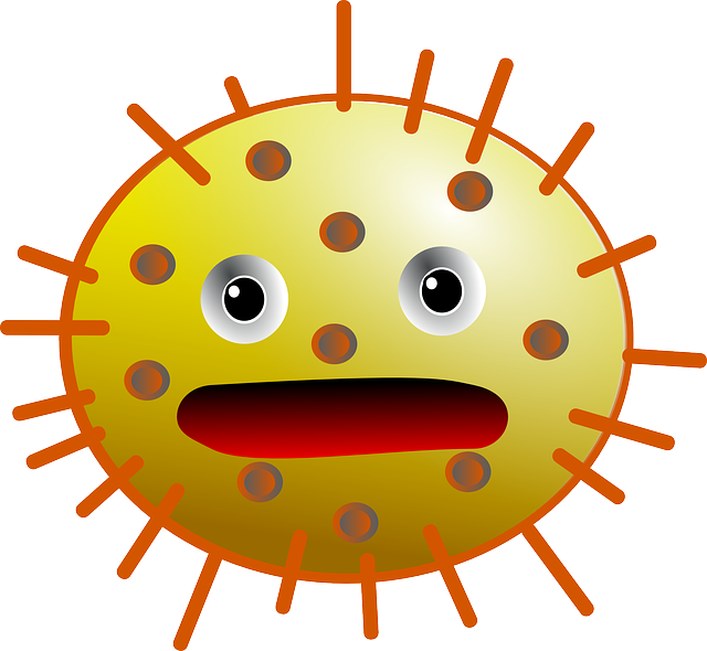 Flu Shot Clinic - Bacteria Clipart Transparent Background (640x590)
