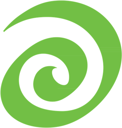 Ck Preschool Swirl Green - Circle (444x459)