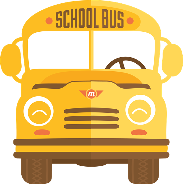 Free School Bus Icon (600x604)