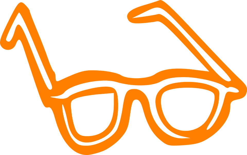 Graphics - Sunglasses Clipart Orange (960x603)
