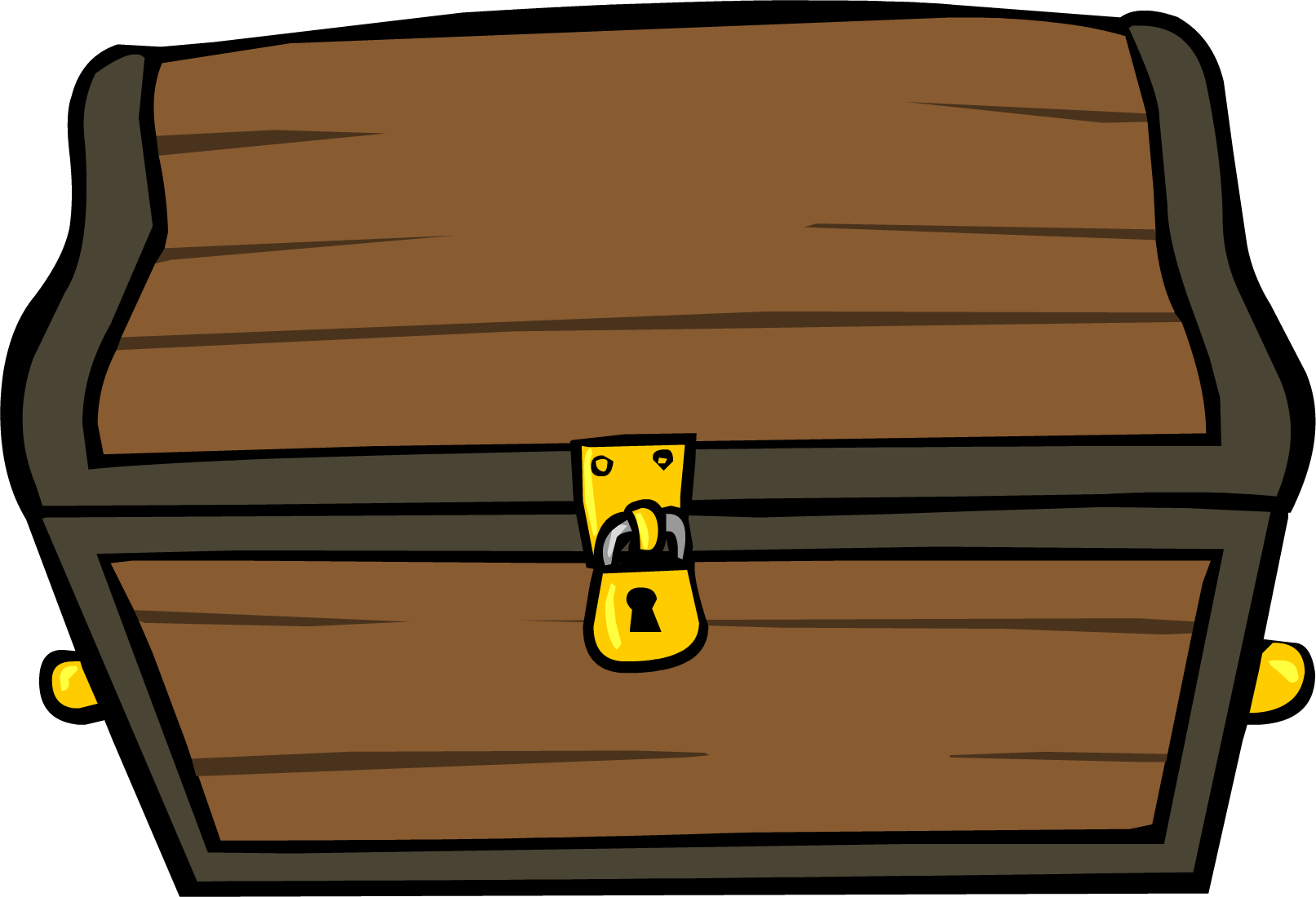 Clipart - Image - Treasure Chest - Png - Club Penguin - Club Penguin Treasure Chest (1613x1100)