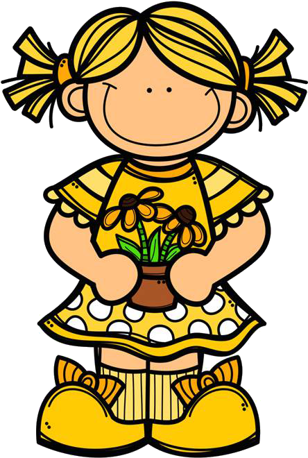 Creative Clips Clipart - Creative Clips Niña (471x691)
