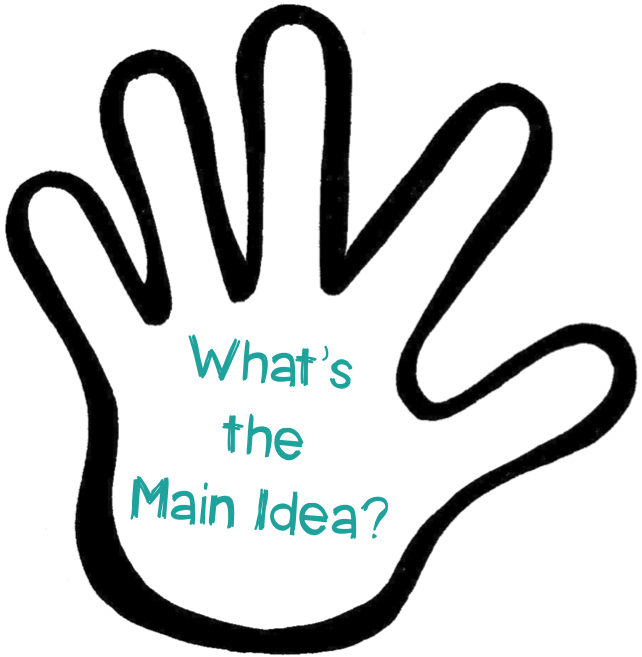 Teaching Main Idea In First Grade - Five Finger Rule Bookmark (684x719)