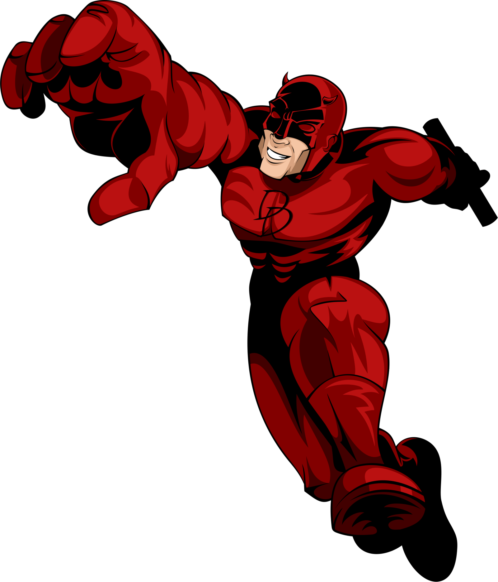 Daredevil Clipart Hd - Daredevil Png (1600x1867)