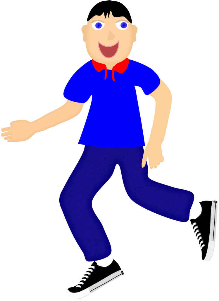 Run,"un" Word Family, Boy, Exercise - Boy Running Gif Png (758x1050)