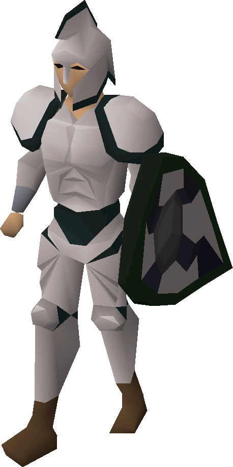 3rd Age Melee Armour Equipped - Runescape 3rd Age Armor (458x916)
