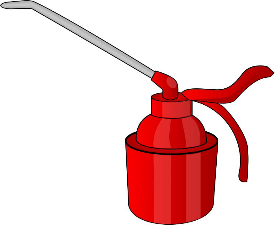 Burette Huile Svg Vector File, Vector Clip Art Svg - Oil Can Clipart (900x739)