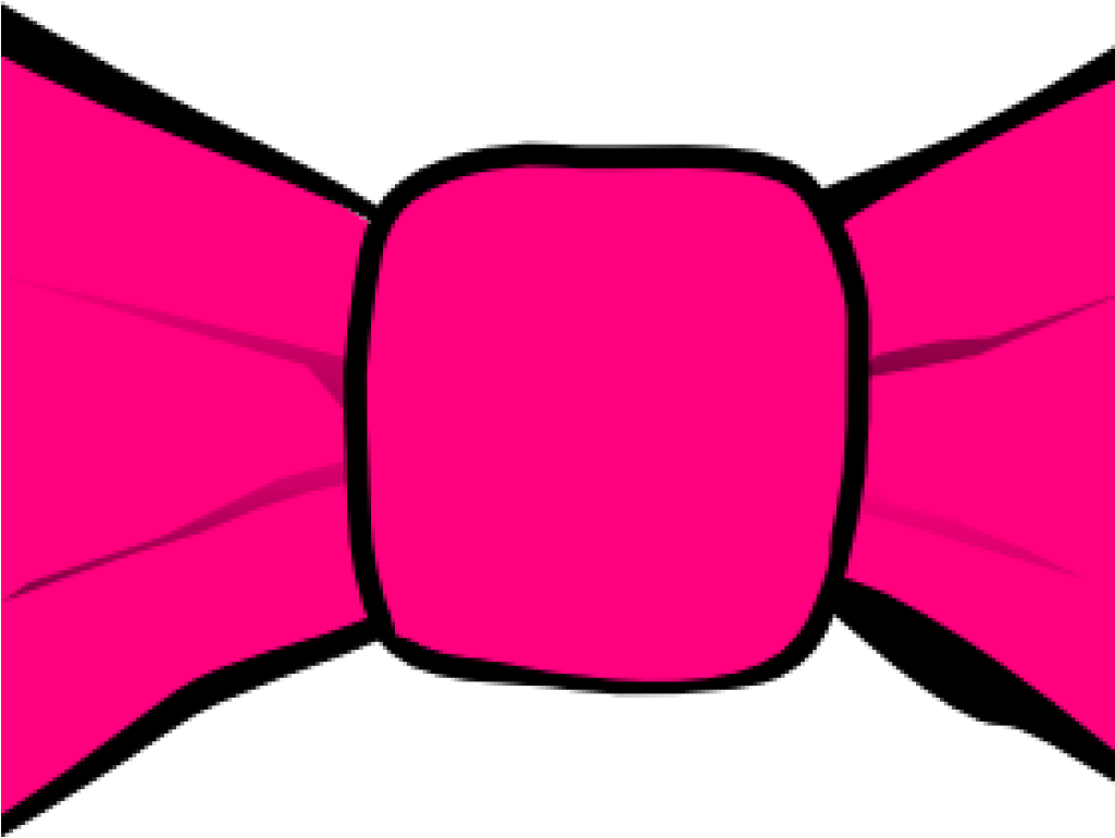 Pink Bow Clipart Hot Pink Bow Clip Art At Clker Vector - Bow Tie Clip Art (1024x1024)