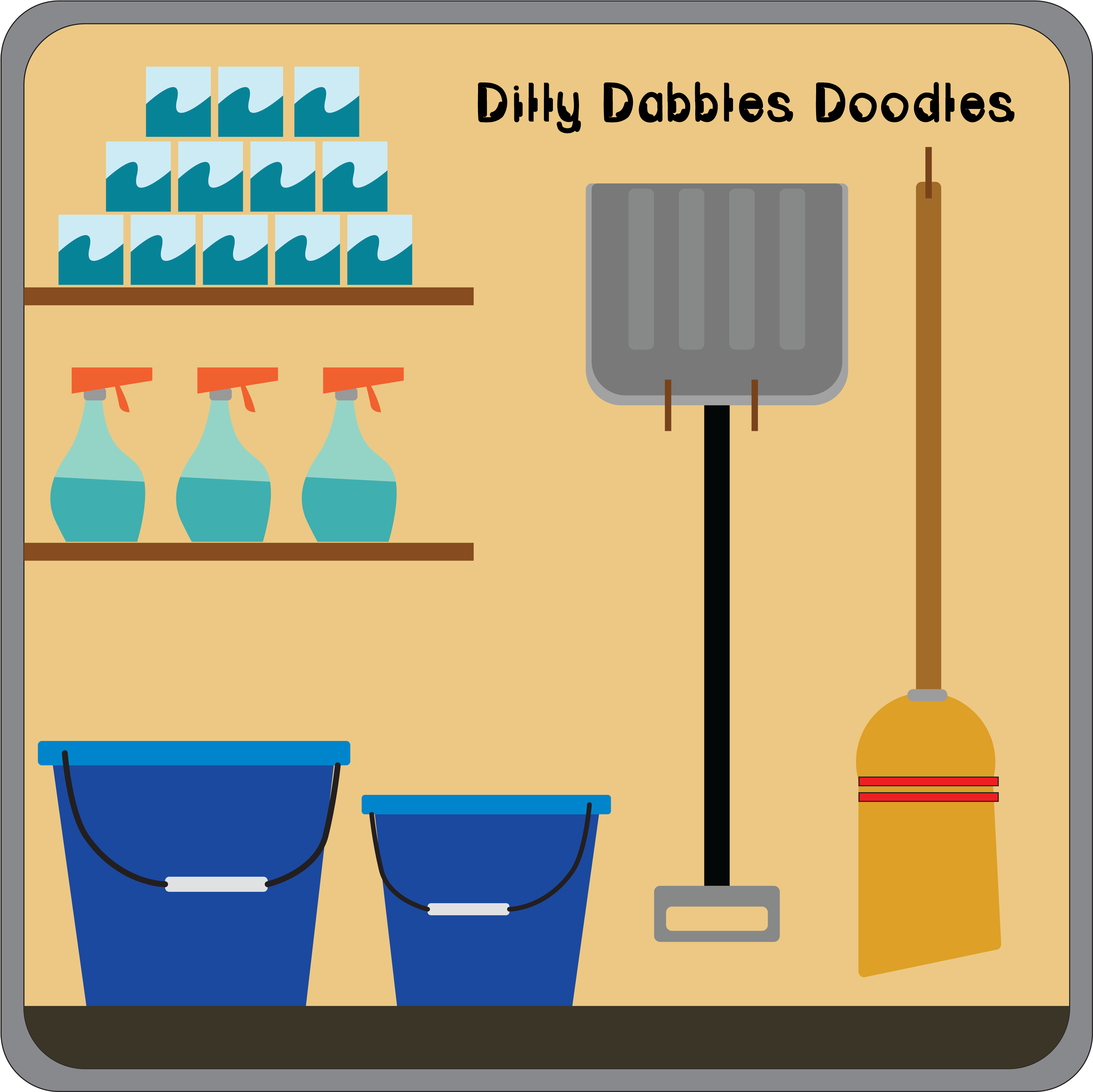 Images For School Janitors Clipart - Images For School Janitors Clipart (3192x3192)
