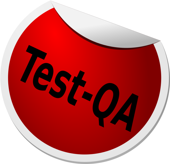 Test-qa Clip Art At Clker - Clipart Qa (594x597)