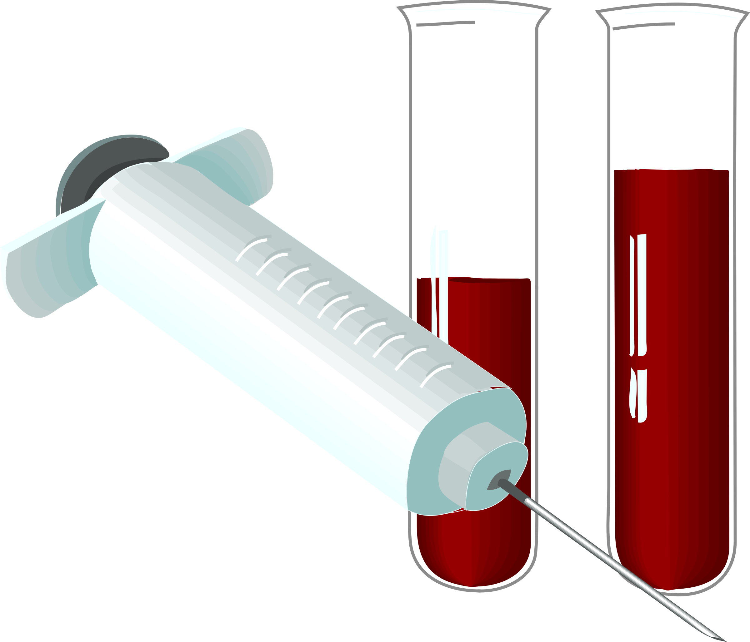 Big Image - Blood Test Clip Art (2400x2056)
