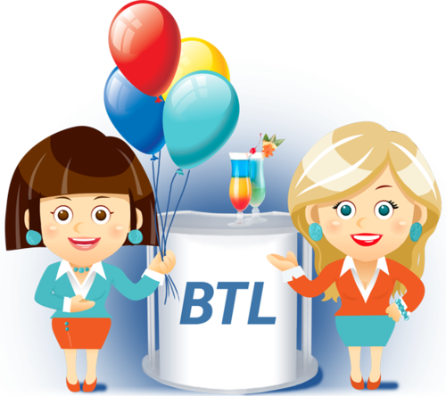 Btl Activities Service - Below The Line Marketing Ideas (500x444)