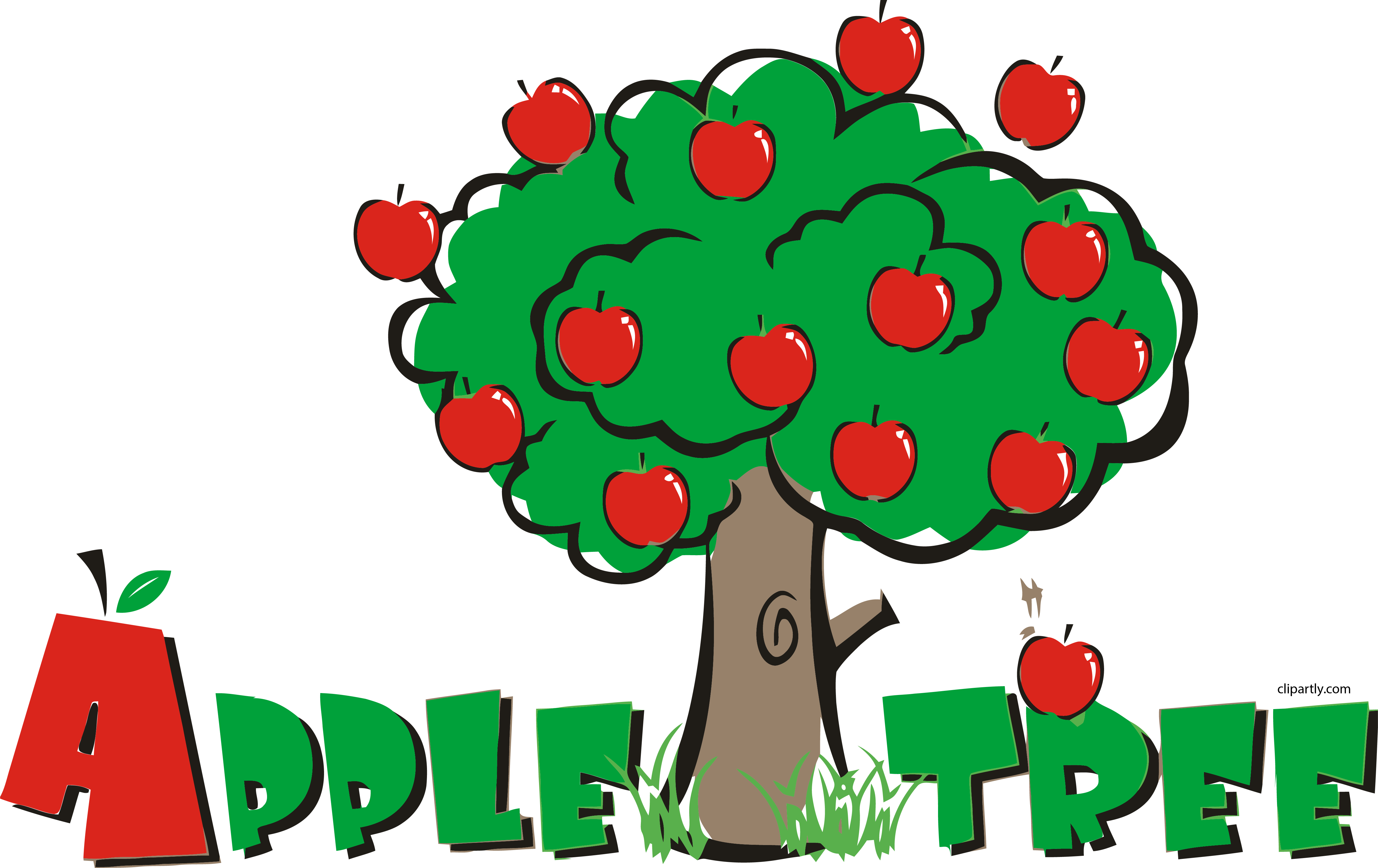 Apple Tree Pre School Clipart Png - Apple Tree Pre School (4980x3141)