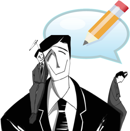 Okuduklarınız Mı Buz Dağının Sadece Görünen Kısmı Tadında - Comment Icon (450x450)