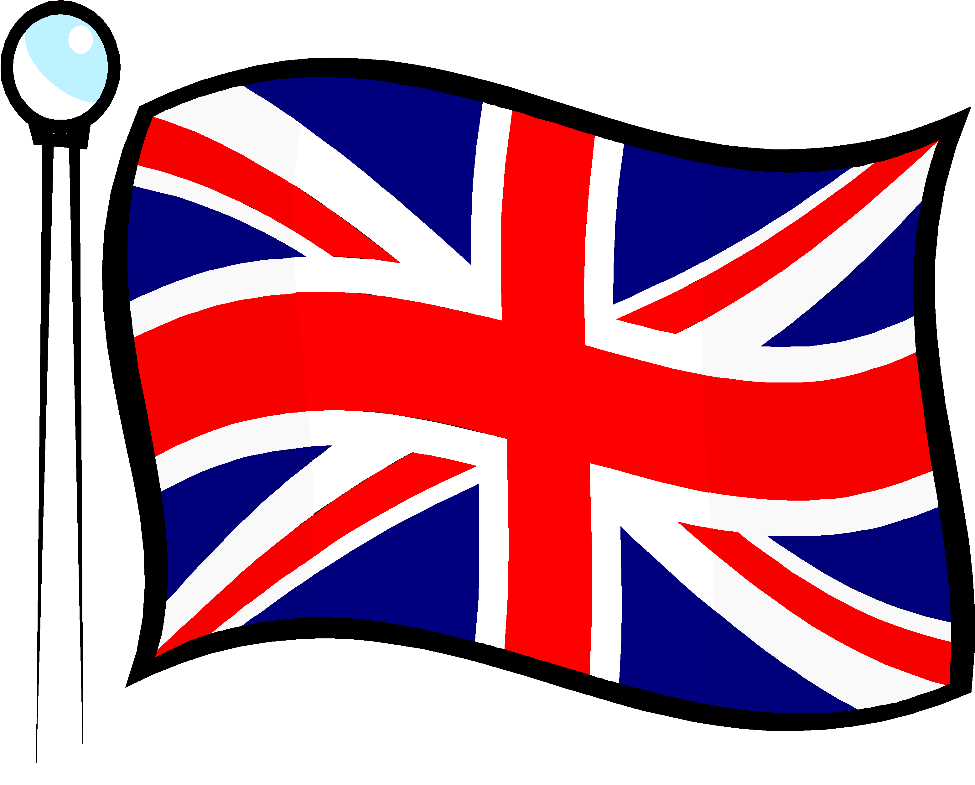 Grew Up In Hong Kong Before Moving To The Uk At 9 Years - Britain Flag Clip Art (3241x2610)
